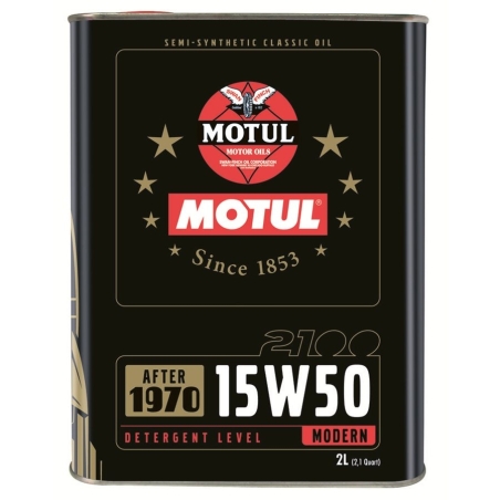 Motul 2100 15W50 - Olio auto storiche d'epoca